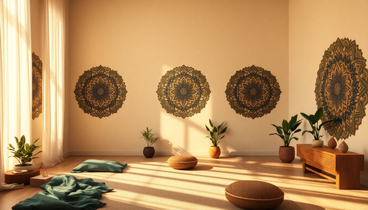 Elevate Your Space: Infusing Spiritual Serenity with Mandala Designs